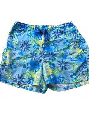 Body Glove Blue Floral Swim Trunks XL